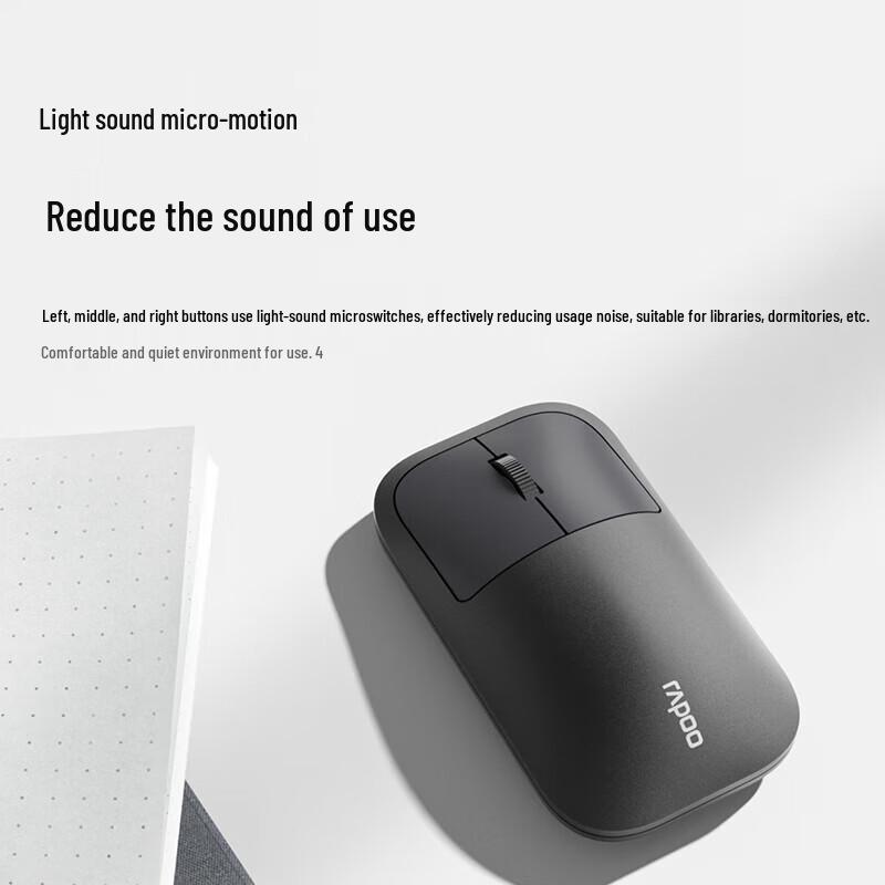 Rapoo 9500S Ultra-thin 110-Key Wireless Bluetooth Keyboard & Mouse Set
