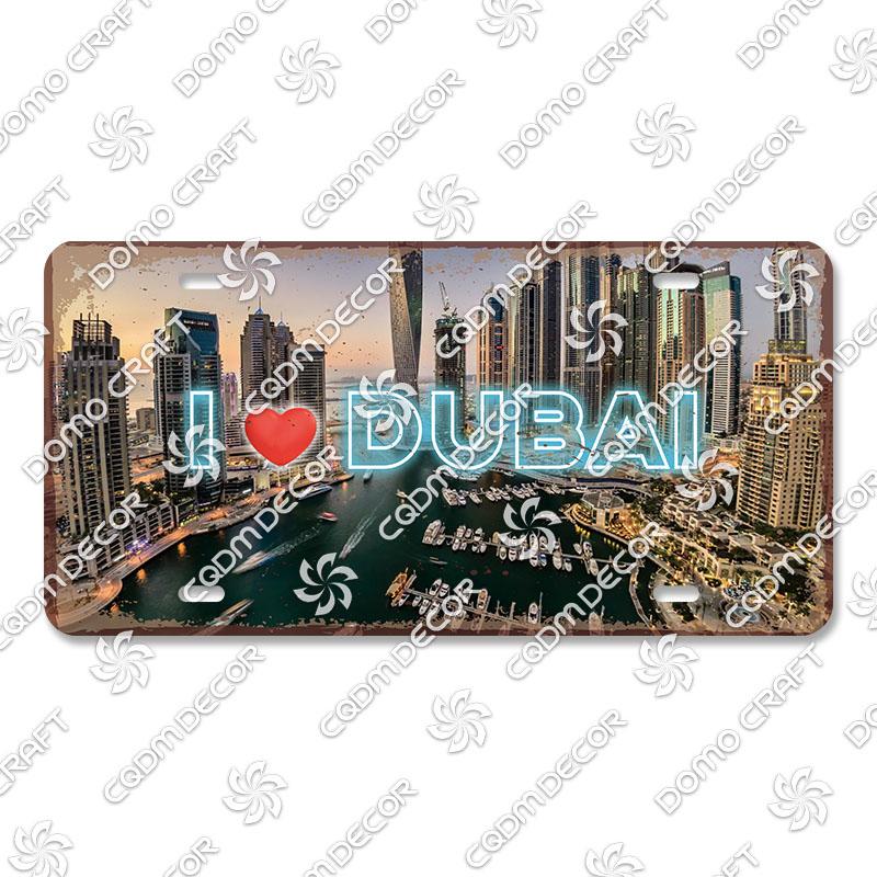 National Tourist City Plaques Metal Plate London Hawaii Venice Retro Metal Tin Signs Wall Decor Garage Car Club Living Room Home