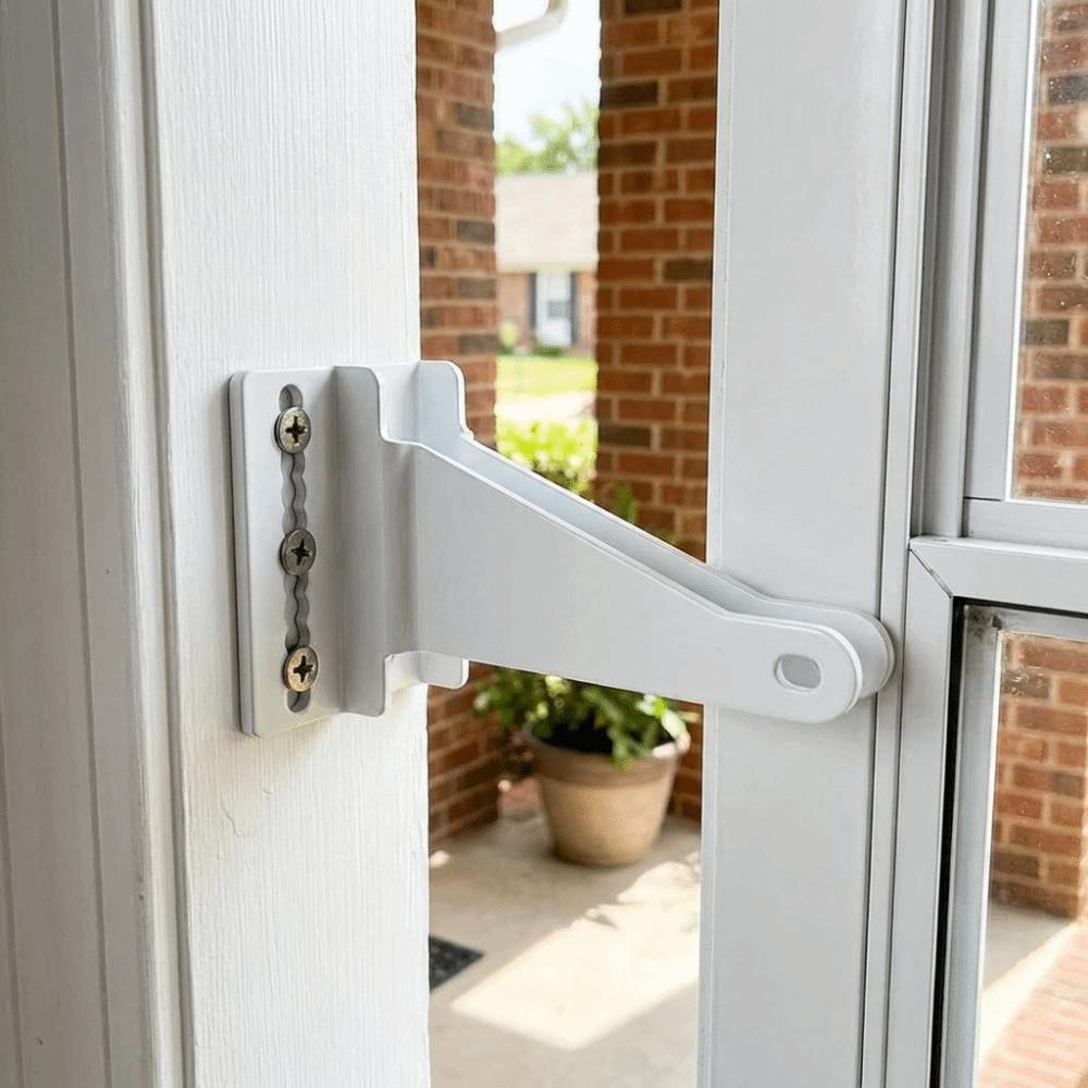 Sturdy Material Door Closer Mounting Bracket Stable Support Reliable Performance Repair Kit Durable Material