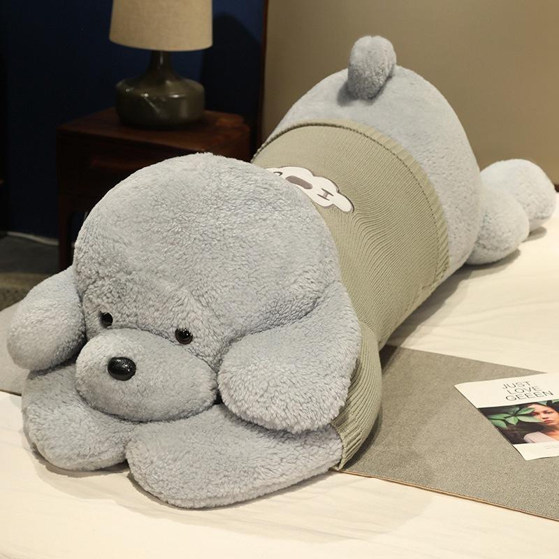 Large Clothed Dog Doll Plush Toy Teddy Dog Doll Children's Soothing Ragdoll Girl Birthday Gift