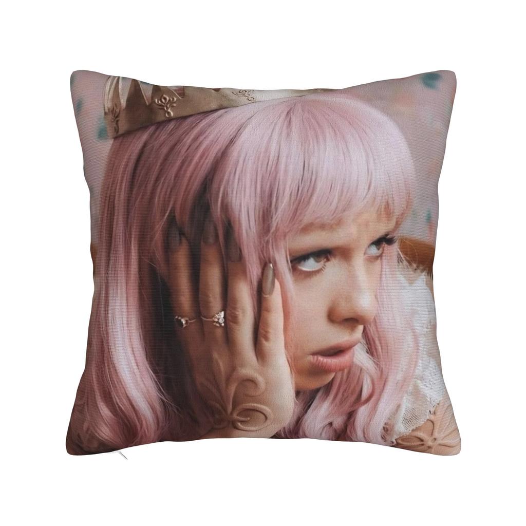 Decorative Pillow Cover Melanies Martinez Hades Album  Merch Home  Throw Pillow Case Cover Square MultiSize
