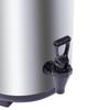 Isolierter Getränkespender aus Edelstahl mit Hahn - 12L/3.17Gal Große Kapazität Heiß- & Kaltgetränkespender für Kaffee, Tee