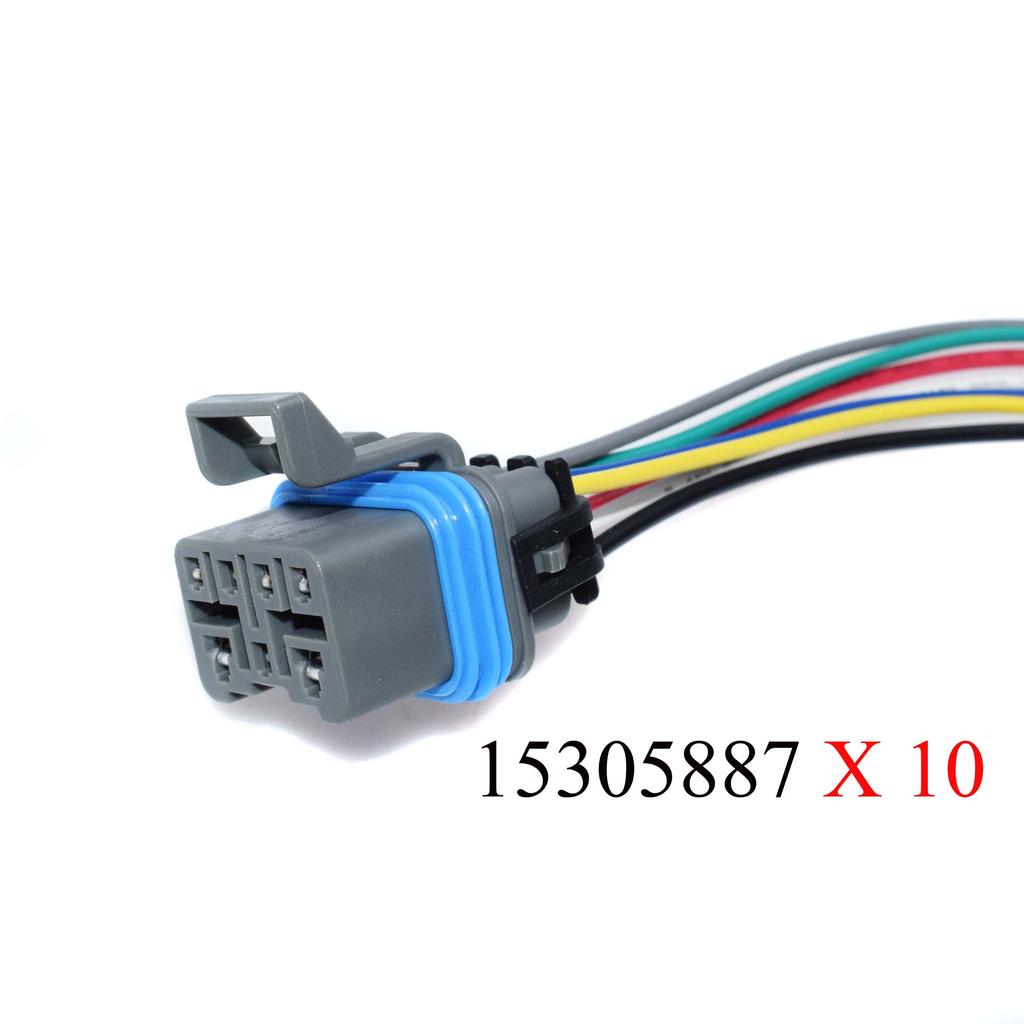 4 p & 7 p Neutral Safety Switch Wiring Connector Pigtail Harness Cable Plug MLPS : 15305887 88862288 15305925 88987185