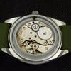 VINTAGE ORIS WINDING SWISS MENS REFURBISHED WRIST GREEN WATCH 558a-a296522-1