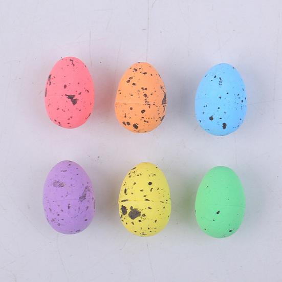40 Pcs Fake Easter Eggs DIY Foam Colored Eggs Easter Basket Fillers Faux Speckled Eggs for Easter Wreaths Hats Decor