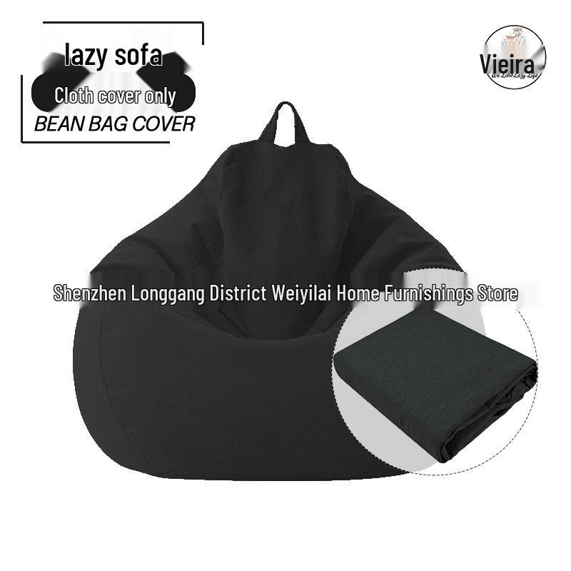 

Japanese Style Cotton & Linen Bean Bag Sofa and Cushion Cover 85*105cm Medium Cover