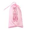 Mesh Dance Shoe Bag Portable Breathable Storage Pouch Drawstring Organizer for Ballet Girls