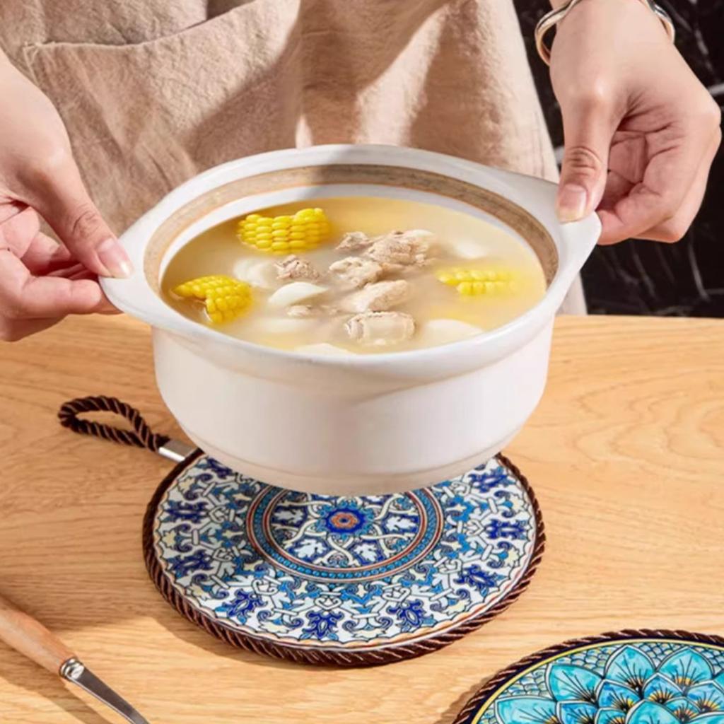 Thermal Insulation Mat Dining Mat Coasters Pot Cup Bowl Placemats for Table Heat Resistant Household Pads Kitchen Accessories
