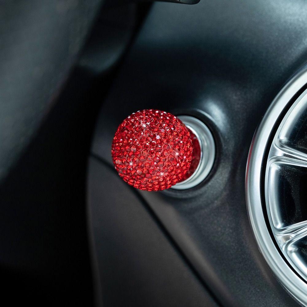 Decorative One-Touch Button Rocker Push To Start Car Joystick Starter Car Fragrance Ornament