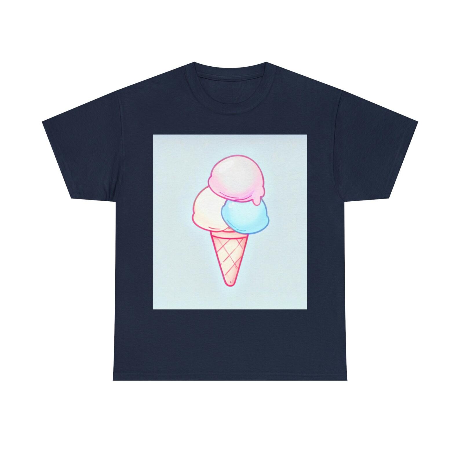 Pastel Ice Cream Graphic Tee 160