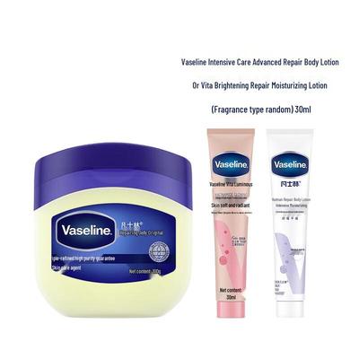 Sada Vaseline Regenerační vazelína & Tělové mléko