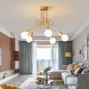 Modern Minimalist Industrial Ceiling Light - Creative Iron Pipe Design for Study, Bedroom, Living Room, or Children's Room