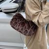 Luxury Leopard Print Plush Shoulder & Crossbody Bag