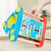 Children's Wooden Multi-functional Triangle Toy Box Cognitive Educational Toys