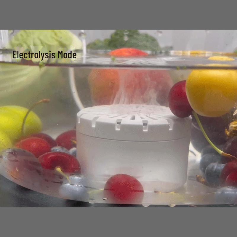 Ultrasonic Fruit & Veggie Cleaner: Sterilize, Disinfect, Remove Pesticides Conveniently