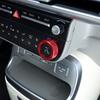 For Hyundai IONIQ 9  Aluminum Air Conditioner Cover Air Conditioner Knob Trim Ring Control Adjust Button Trim Accessories