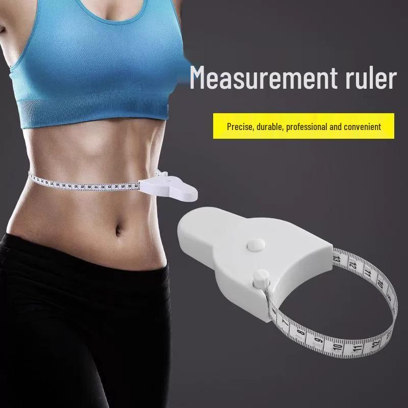 Automatic Retractable Soft Measuring Tape for Waist, Arm, Chest, and Leg Circumference