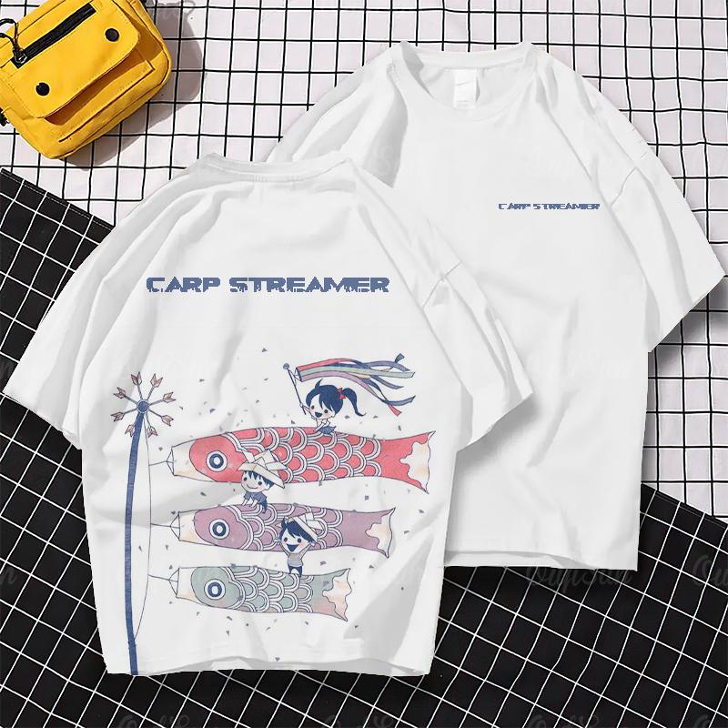 

2024 Новая мужская футболка с 3d принтом рыбного флага, футболка с коротким рукавом для мужчин, модная повседневная мужская одежда, свободные футболки большого размера в стиле Харадзюку 6XL