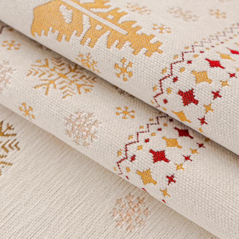 Christmas Tree Chenille Sofa Cushion Four-Season Universal Anti-Slip Nordic Light Luxury Style Sofa Seat Covers Cloth Decor Home