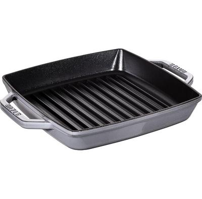 Grill Pan Zwilling Staub Square 23x23 Cm Graphite Grey (40511-729-0)