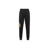 Li Ning Sports Lifestyle Series Color Block Logo Casual Running Training Loose Cuff Sports Pants Men bottoms Black AKLS437-2