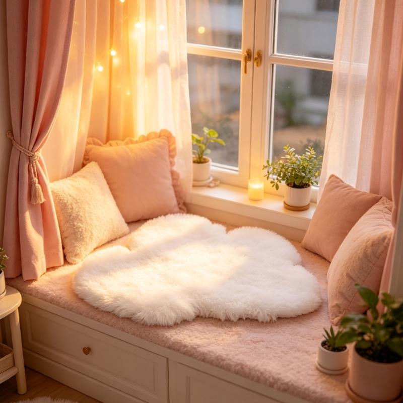 1:12 Scale Miniature Wooden Doll House Bedroom Furniture Model Figurine For Realistic Scene Setting Display Decoration