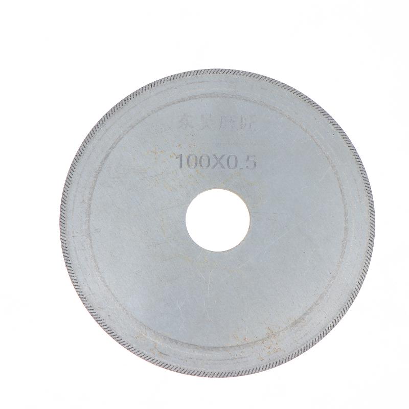 Thin Diamond Circular Saw Blade 80/100/110/120/150/200Mm Cutting Blades Arbor Disc Cut Jade Discs Agate Glass Gems Stone Slits