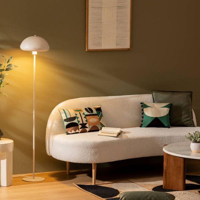 Straight Floor Lamp "Savio" Height 140 Cm Metal Atmosphera