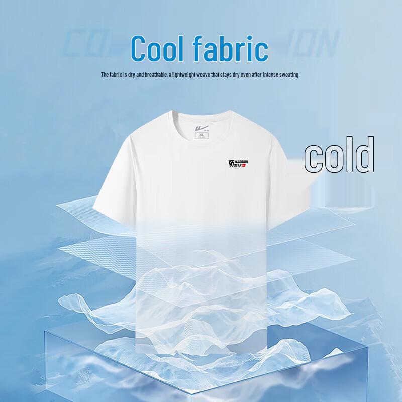 Warrior Men's Ice Silk Cooling Short Sleeve T-Shirt