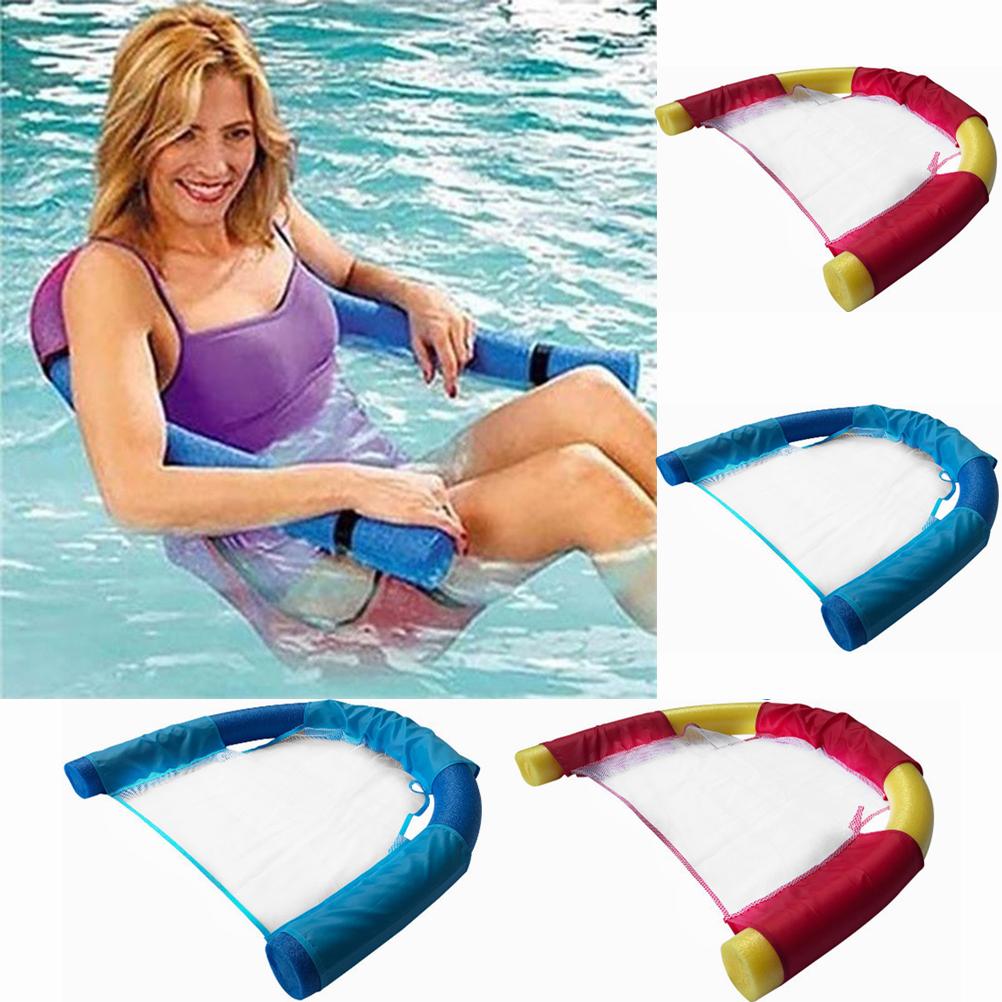 Swimming Floating Chair for Water Mesh Pool Noodle Chair U Seat Swimming Pool Float Swimming Pool Noodle Floats for Pool
