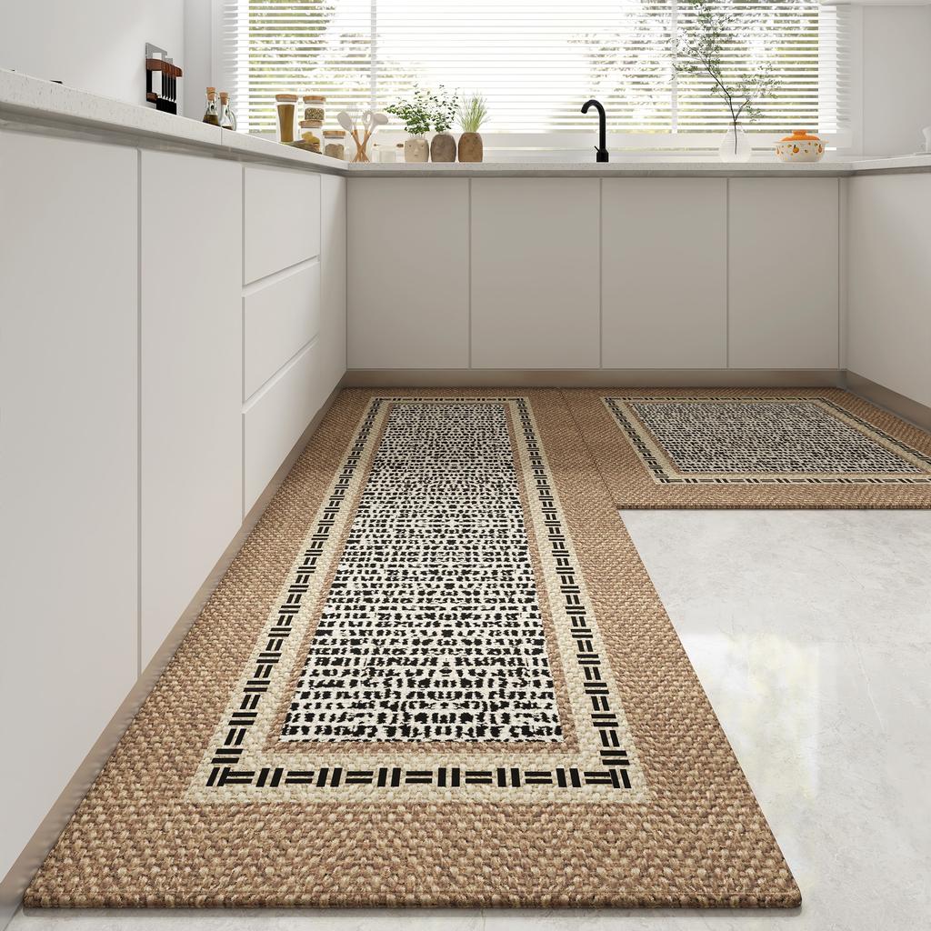 Carpet for Kitchen Runner Rug Non-slip Floor Mat Long Carpets Dustproof Elegant Minimalist Style Home Decoration Rugs