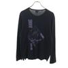 LAD MUSICIAN Made In Japan HEAD BANG Long Sleeve T-shirt 46 Black Ron T Men's Used