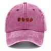 Hip Hop Peaked Cap Washed Cotton Sun Hat Classic Streetwear Hats  For Man Women Unisex