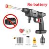 60BAR Cordless High Pressure Car Washer Spray Water Gun Wireless High Pressure Car Wash Water Gun Washer Self Priming Sustain