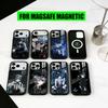 Black C-Ciel P-Phantomhive Butler Phone Case For iPhone17,16,15,14,13,12,11 Plus,Pro Magnetic with Magsafe Wireless Charging