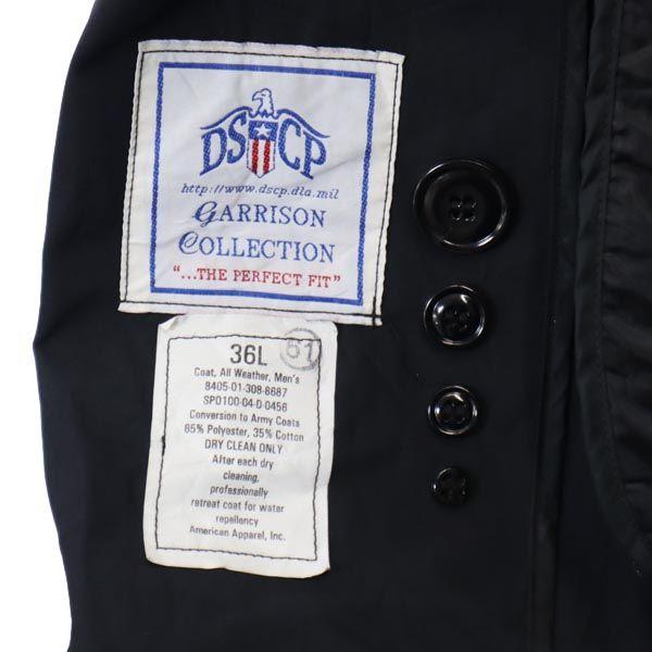 DSCP With Liner Trench Coat 36 Navy Men's Used