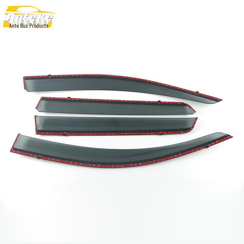 Dodge Journey 3D Stainless Steel Rain Guards & Deflector Trim Exterior Accessories
