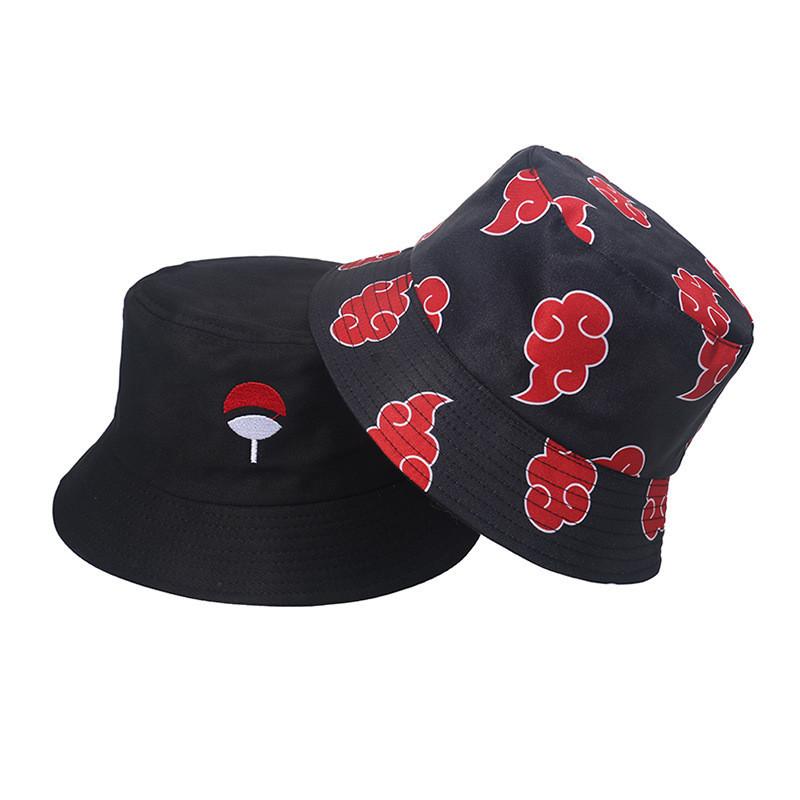 Cute Cloud Pattern Fisherman Hat Anime Cosplay Sun Cap For Adults And Kids