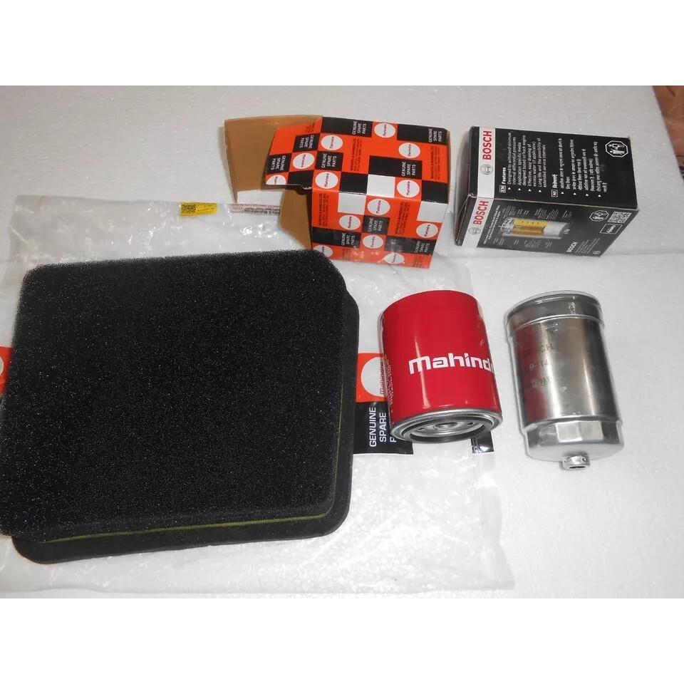 Genuine Air Oil & Fuel Filter Kit For Mahindra Genio Xylo D2 D4 E2
