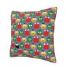 DHMIS Character Pattern Square Pillowcase Pillow Cover Cushion Decor Comfort Throw Pillow for Home Car