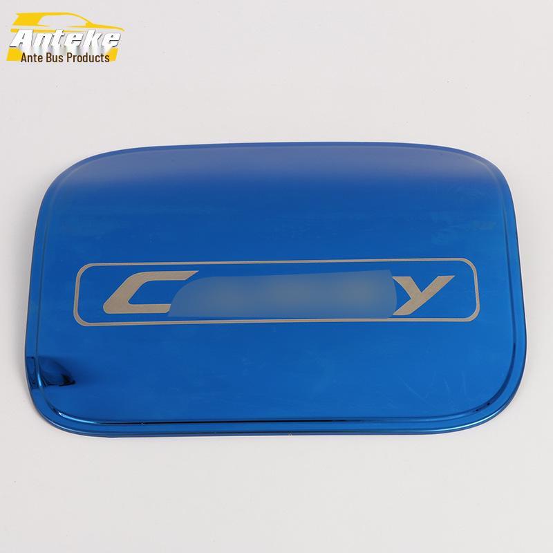 Fuel Tank Cap Decorative Cover for 18 Camry Models - Electroplated Sticker Accessory