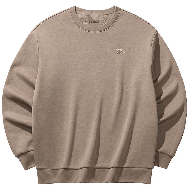 ANTA Fleece-Lined Crewneck Sweatshirt 3XL