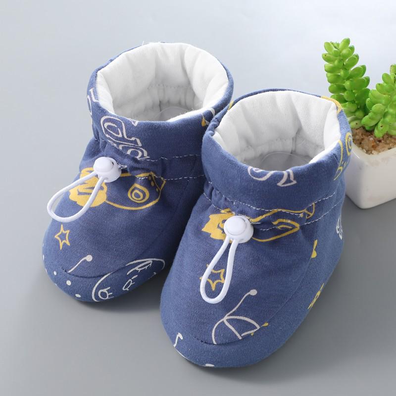 

Мягкая подошва, детская обувь и носки для новорожденных и малышей в возрасте 0-1 год, идеально подходят для защиты ног весной, осенью и зимой, нескользящие и удобные. L (13cm) for 6-18 months