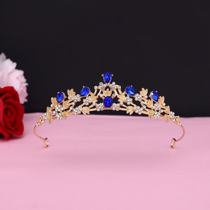 Bridal Crown European and American Baroque Bridal Headwear Birthday Adult Ceremony Crown New Hair Accessories