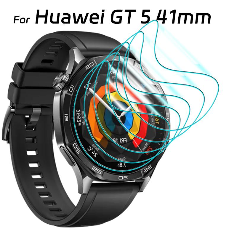 1-10PCS Screen Protectors For Huawei Watch GT5 41mm 46mm HD Clear Soft TPU Hydrogel Film Anti-scratch Protective Cover Watch GT4