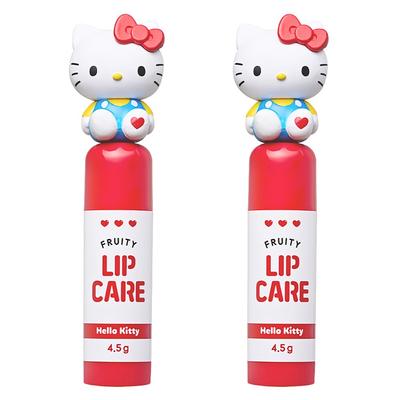 Artex Sanrio veikėjai Hello Kitty lūpų priežiūra 4,5g, 2 pakuotės