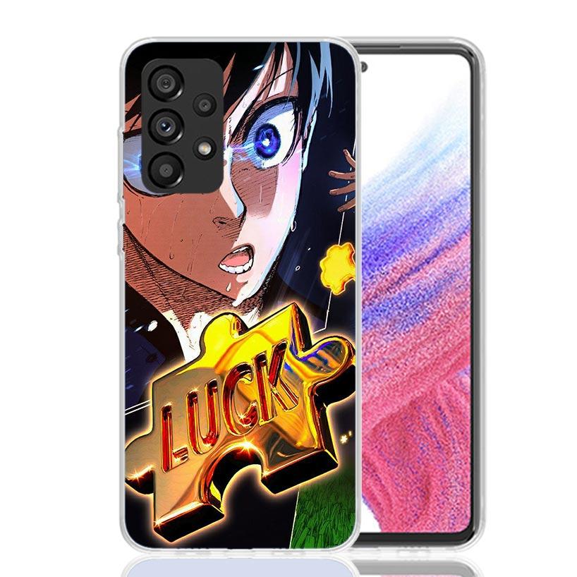 Blue Lock Isagi Yoichi Phone Case for Samsung Galaxy A52 A51 A50S A12 A22 A32 A72 A10S A30S A31 A71 Note 20 Ultra 10 Plus S10 Ga