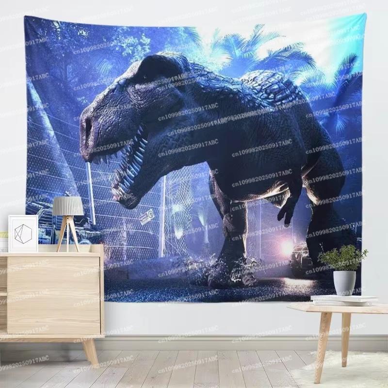 

Dinosaur Movie Tapestry Room Wall Hanging Dormitory Tapestry Art Home Home Tapestry Decor Tapestry Applicable Cloth Sofa Cover 74x94cm(29x37in)