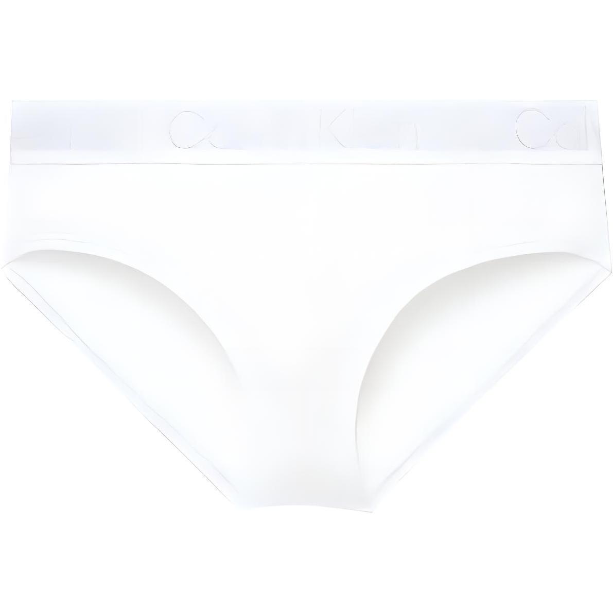 

Calvin Klein Трусы-хипстеры с логотипом Женское нижнее белье Белый QF6688-110 L