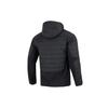Under Armour Solid Color Zip-Up Hooded Cotton Jacket Men Black 1375447-001
